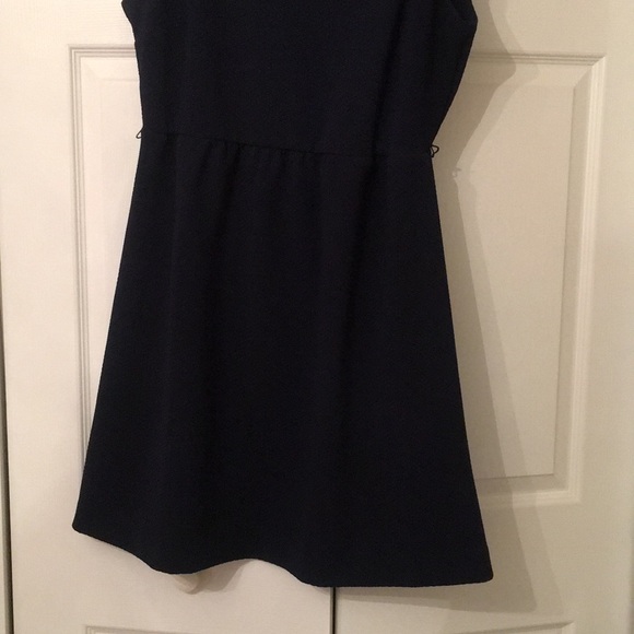 Navy Daisy Fuentes dress size large - Picture 3 of 7